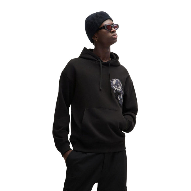 Black - Lifestyle - Hugo Mens Dirosehood Hoodie