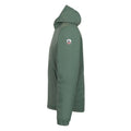 Green - Side - Jott Mens Bergen 2.0 Reversible Padded Jacket