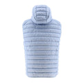 Light Blue - Back - Jott Mens Pat Down Hooded Gilet