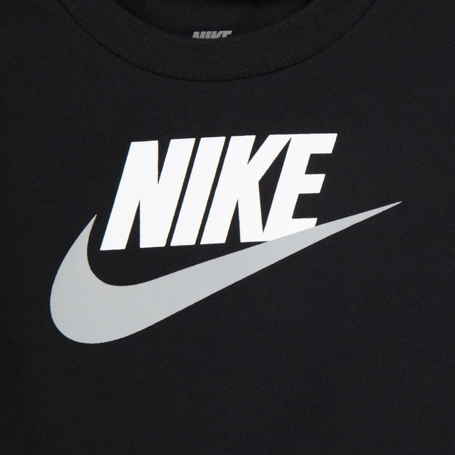 Grey - Pack Shot - Nike Baby Boys Swoosh Tracksuit Set