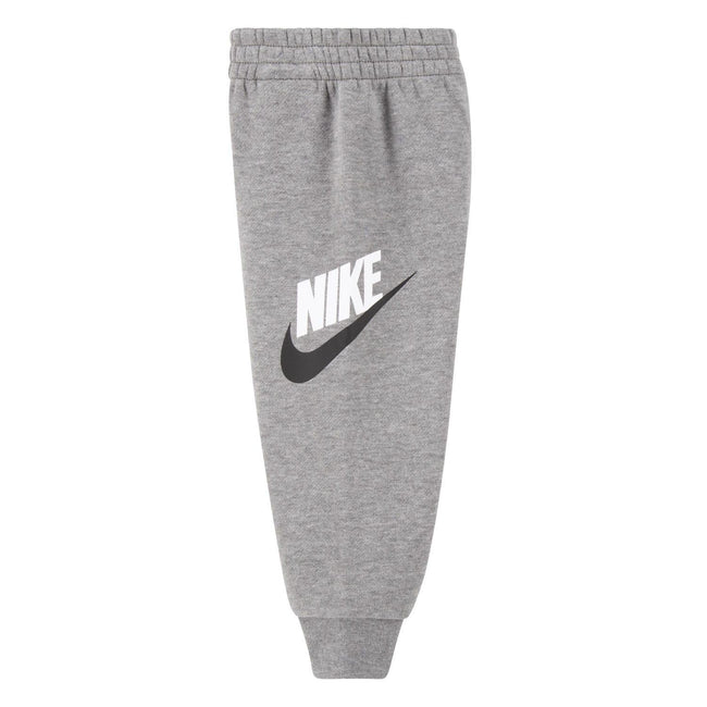 Grey - Side - Nike Baby Boys Swoosh Tracksuit Set