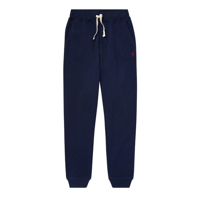 Navy - Front - Ralph Lauren Boys Fleece Jogging Bottoms