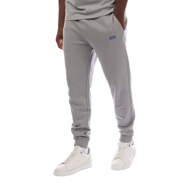 Grey - Front - Hugo Mens Napin Tracksuit Bottoms