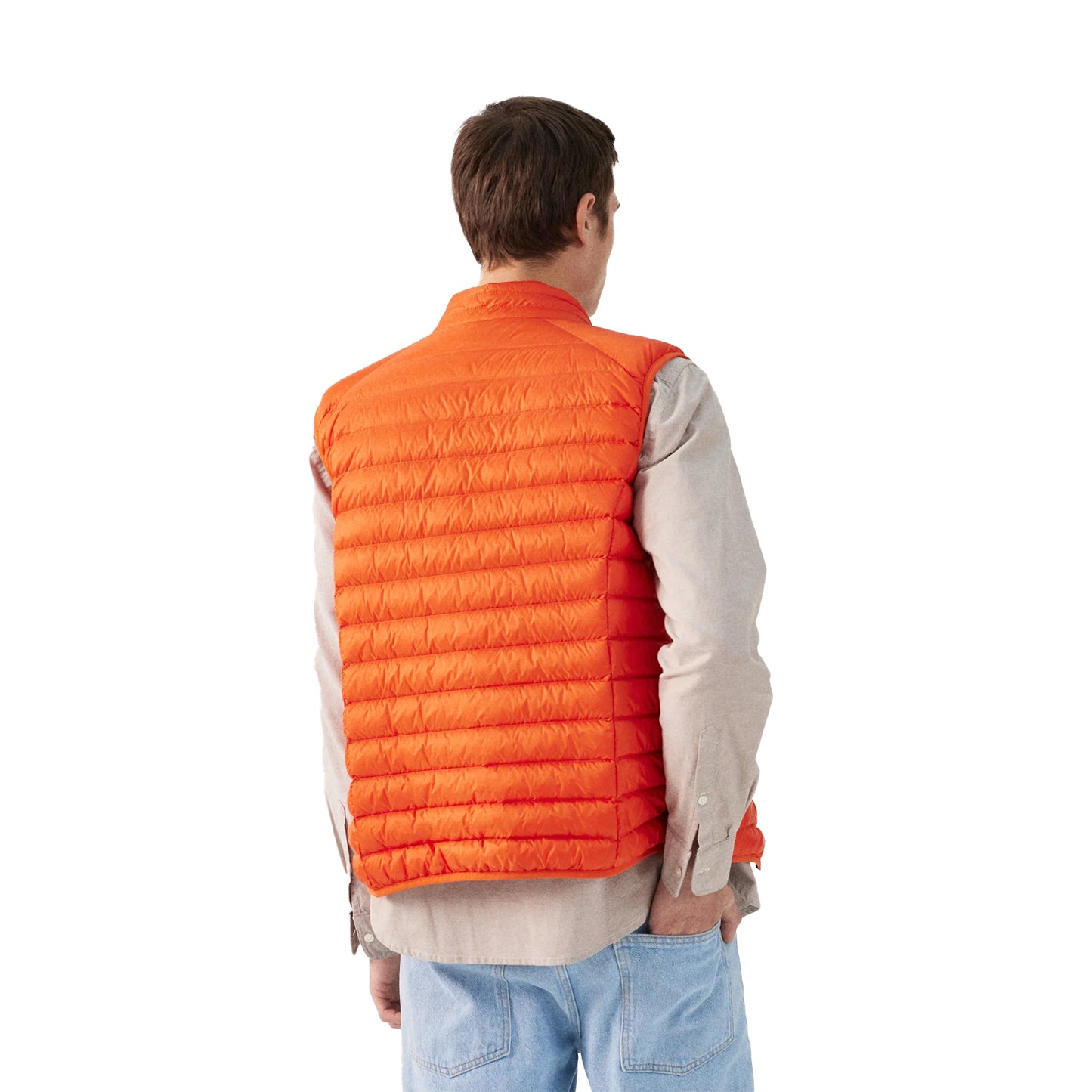 Orange - Lifestyle - Jott Mens Tom Down Gilet