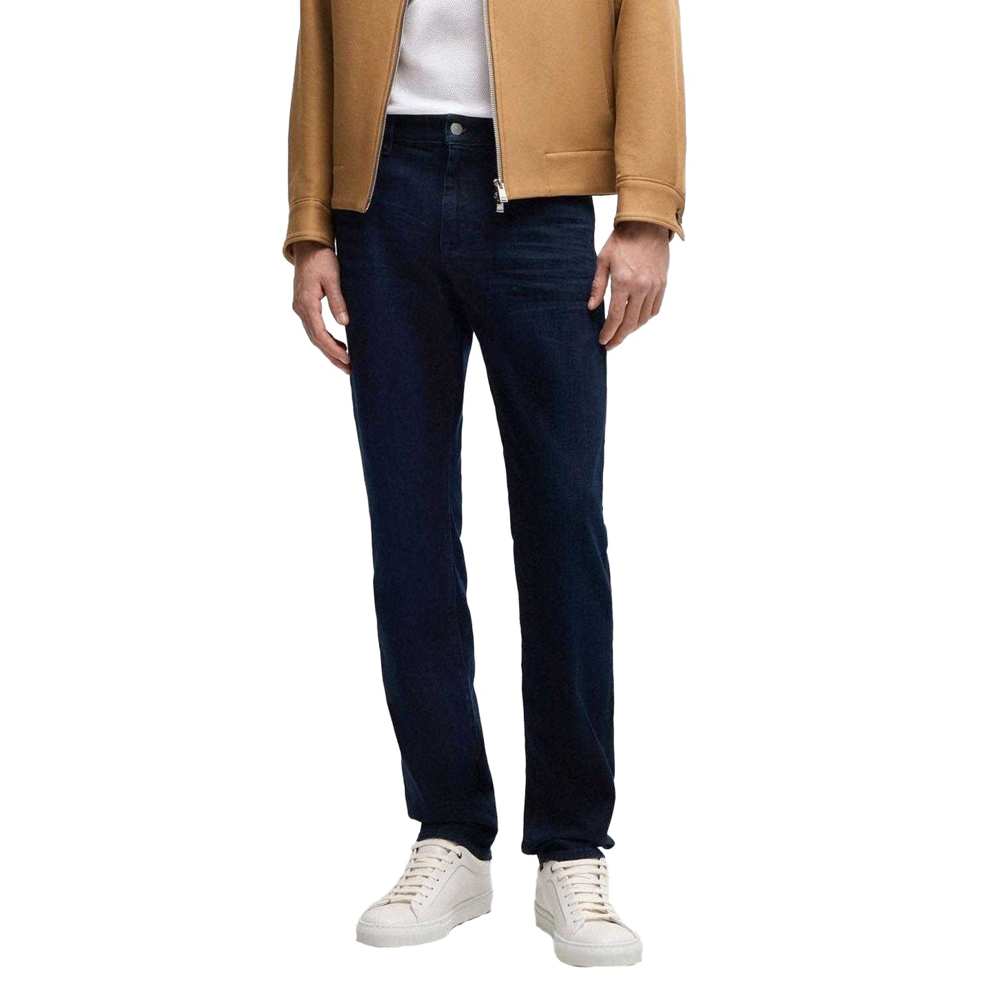 Navy - Lifestyle - Boss Mens Maine3 Regular Jeans