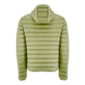 Green - Back - Jott Mens Nico Puffer Lightweight Down Jacket