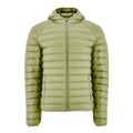 Green - Front - Jott Mens Nico Puffer Lightweight Down Jacket