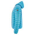 Light Blue - Side - Jott Mens Nico Puffer Lightweight Down Jacket
