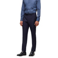 Navy - Side - Boss Mens T-Lone Trousers
