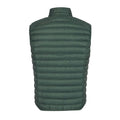 Deep Green - Close up - Jott Mens Tom Puffer Down Gilet