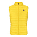 Yellow - Front - Jott Mens Tom Puffer Down Gilet