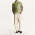 Green - Side - Jott Mens Tom Puffer Down Gilet