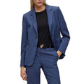 Mid Blue - Lifestyle - Boss Womens-Ladies Jasewa Blazer