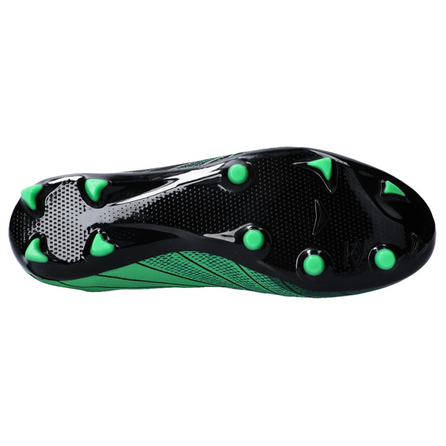 Black-Green - Side - Umbro Mens Velocita Elixir Premier Firm Ground Football Boots