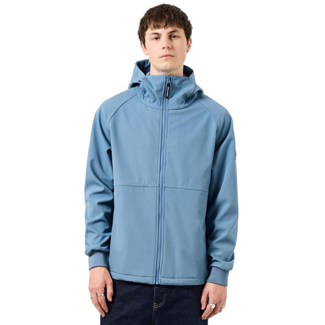 Blue - Pack Shot - Weekend Offender Mens Stipe Soft Shell Jacket