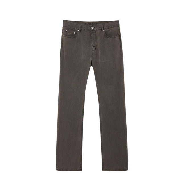 Grey - Front - Lacoste Mens Cotton Natural Dyed Regular Jeans