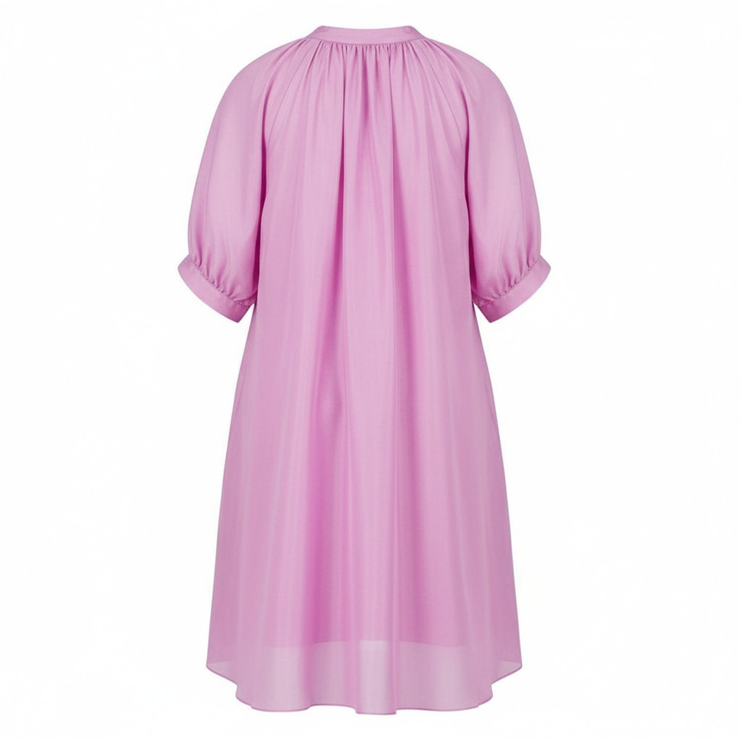 Pink - Back - Boss Womens-Ladies Diflowu Dress