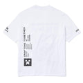 White - Back - Lacoste Mens Minecraft Organic Cotton T-Shirt