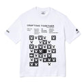 White - Front - Lacoste Mens Minecraft Organic Cotton T-Shirt