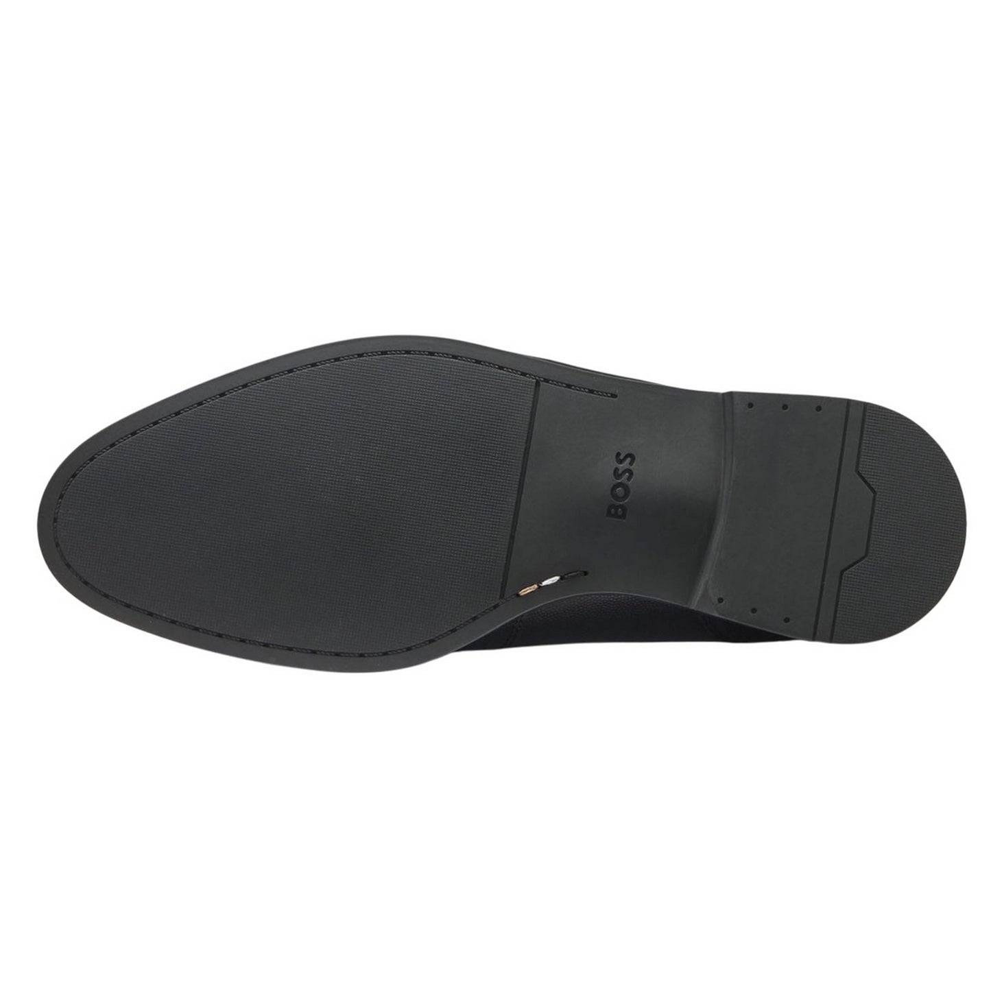 Black - Pack Shot - Boss Mens Tayil Leather Loafers