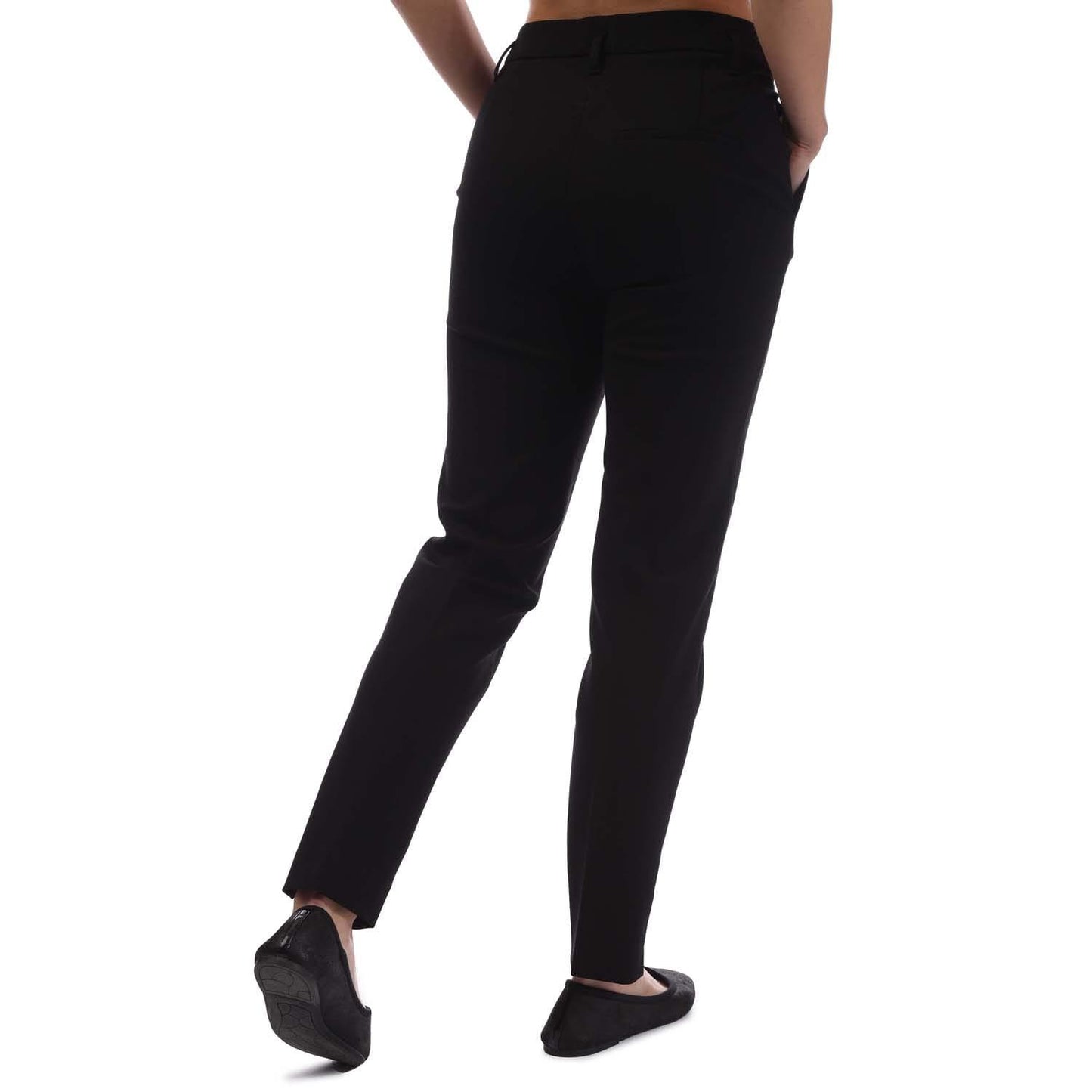 Black - Side - Boss Womens-Ladies C_Terasy Trousers