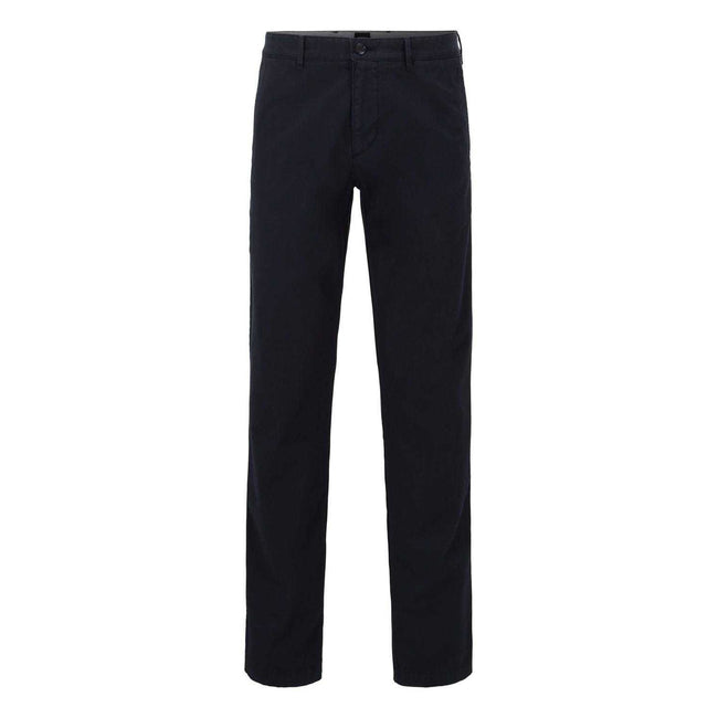 Blue - Front - Hugo Boss Mens Crigan3 Chinos