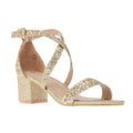 Gold - Front - Where´s That From Womens-Ladies Strappy Sandals