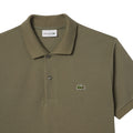 Khaki Green - Back - Lacoste Unisex Adult L.12.12 Pique Slim Polo Shirt