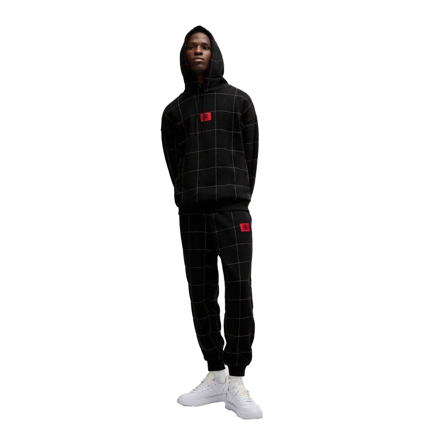 Black - Pack Shot - Hugo Mens Racing Bulls Hoodie