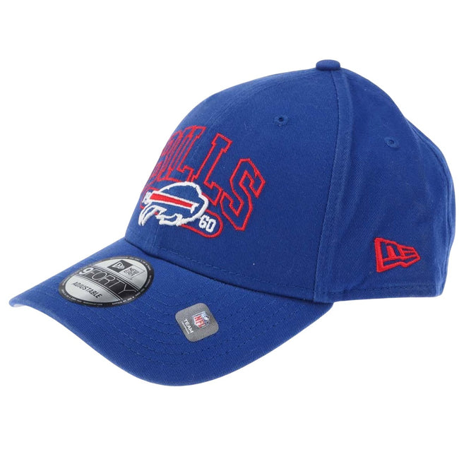 Blue - Side - New Era Mens 9Forty Outline Buffalo Bills Baseball Cap