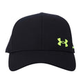Black - Front - Under Armour Mens Adjustable Vent Baseball Cap