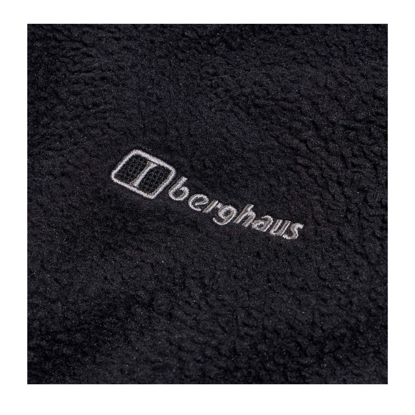 Black - Close up - Berghaus Mens Darria Full Zip Hoodie