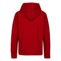 Red - Back - Nike Childrens-Kids Jordan Fleece Logo Hoodie