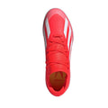 Red - Pack Shot - Adidas Childrens-Kids X Crazyfast League Indoor Football Boots
