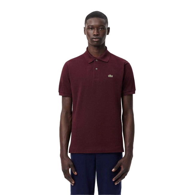 Maroon Red - Pack Shot - Lacoste Mens Original L.12.12 Polo Shirt