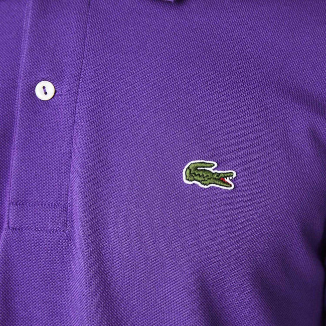 Lavender - Side - Lacoste Mens Original L.12.12 Polo Shirt