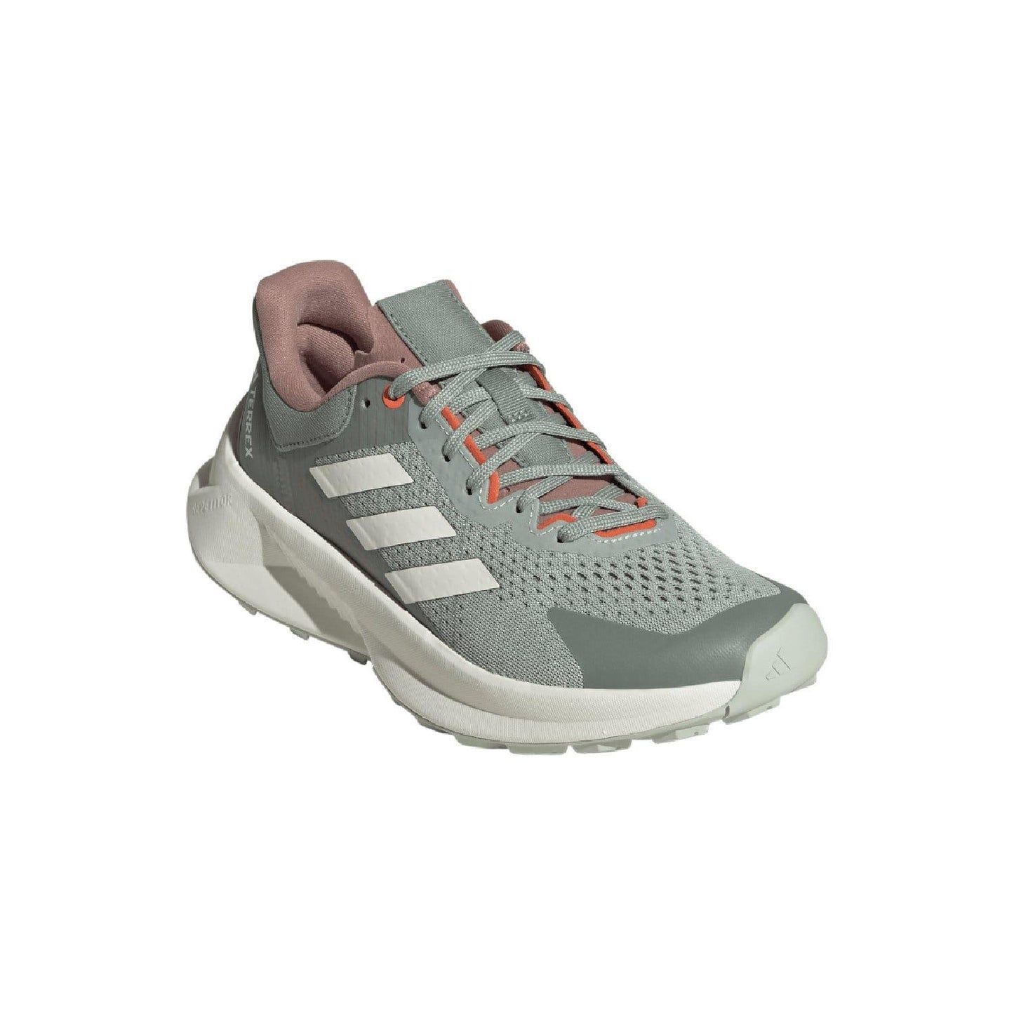 Green - Close up - Adidas Mens Terrex Soulstride Trail Flow Running Shoes