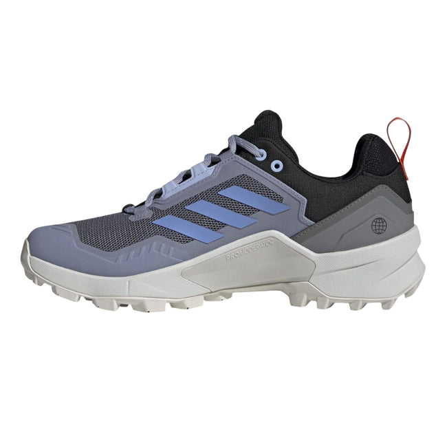 Blue - Side - Adidas Womens-Ladies Terrex Swift R3 GORE-TEX Hiking Shoes