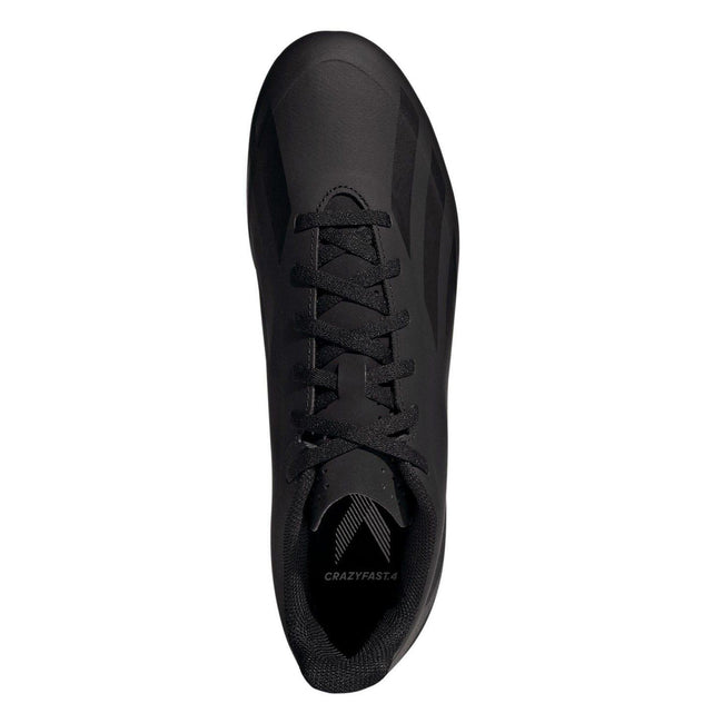 Black - Pack Shot - Adidas Mens X Crazyfast.4 Flexible Ground Football Boots
