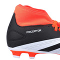 Black-White-Red - Pack Shot - Adidas Childrens-Kids Predator Club Flexible Ground Football Boots