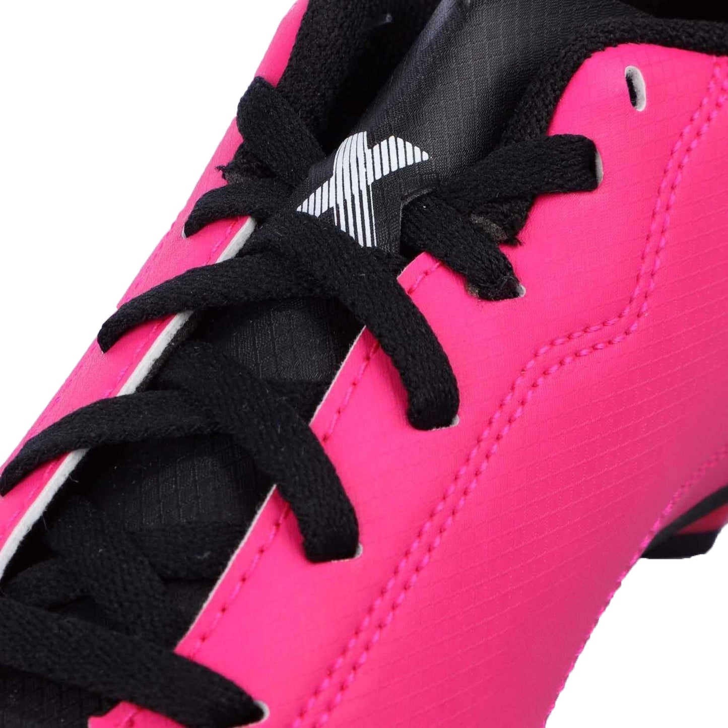 Pink-White - Close up - Adidas Childrens-Kids X Speedportal.4 Flexible Ground Football Boots