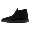 Black - Side - Clarks Originals Mens Suede Desert Boots