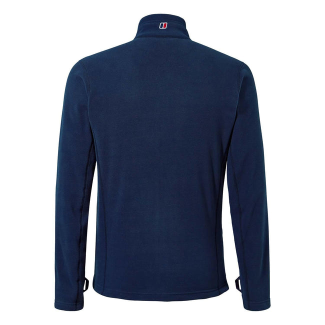 Dark Blue - Back - Berghaus Mens Prism Micro InterActive Polartech Fleece Jacket