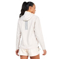 Beige - Back - Adidas Womens-Ladies X-City Running Soft Shell Jacket