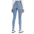 Blue - Back - Levis Womens-Ladies 720 High Rise Super Skinny Jeans