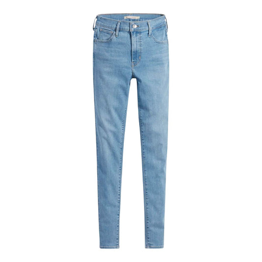 Blue - Front - Levis Womens-Ladies 720 High Rise Super Skinny Jeans