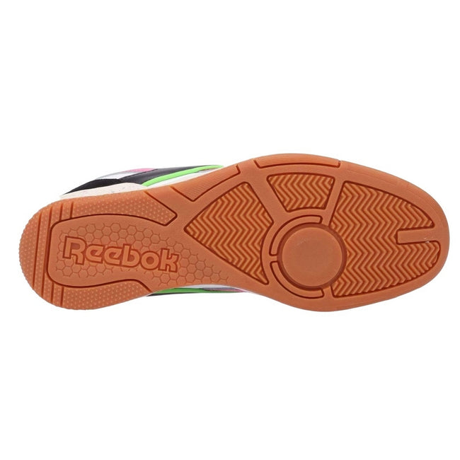 Black-Pink - Pack Shot - Reebok Unisex Adult BB 4000 II Leather Trainers
