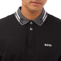 Black - Side - Boss Mens Paddy 1_99 Polo Shirt