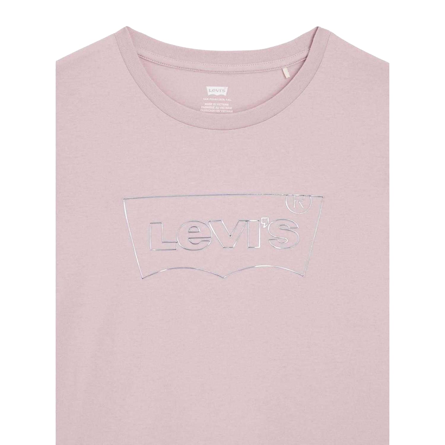 Lilac - Pack Shot - Levis Womens-Ladies The Perfect T-Shirt