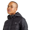 Black - Side - Levis Womens-Ladies Edie Packable Padded Jacket